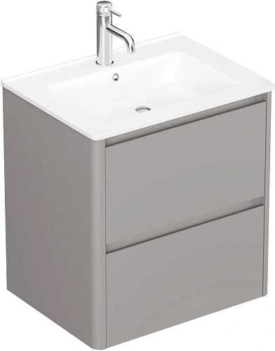 Тумба под раковину Allen Brau Gravity 60 1.370008.PGM платина матовый Тумба под раковину Allen Brau Gravity 60 1.370008.PGM платина матовый