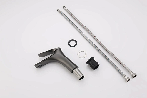 Смеситель для раковины ArtDecco Vogue AVG018QHF графит Смеситель для раковины ArtDecco Vogue AVG018QHF графит