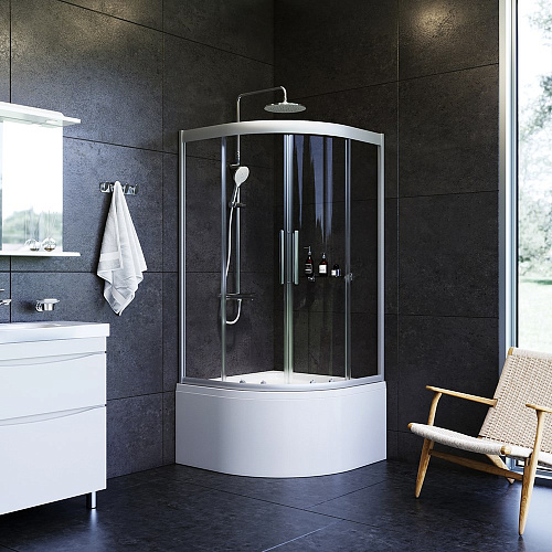 Душевой уголок AM.PM Like W80G-301A090MT 90х90 см, без поддона Душевой уголок AM.PM Like W80G-301A090MT 90х90 см, без поддона