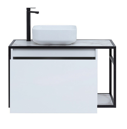 Тумба под раковину Aquanet Nova Lite Loft 90 L белый 00261652 Тумба под раковину Aquanet Nova Lite Loft 90 L белый 00261652