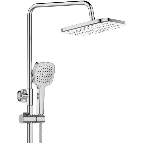 Душевая система Orange Thermo T02S4-911cr термостат с изливом, хром Душевая система Orange Thermo T02S4-911cr термостат с изливом, хром