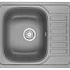 Кухонная мойка Granula 5801, АЛЮМИНИУМ, кварц 575х495 Кухонная мойка Granula 5801, АЛЮМИНИУМ, кварц 575х495
