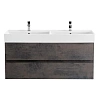 Тумба под раковину CEZARES MOLVENO 46-120-2C-SO-2-OSS Ossido 1200x460 подвесная