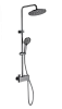 Душевая система Wonzon &amp; Woghand с термостатом, темный графит (WW-B3110-BGG)