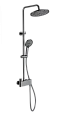 Душевая система Wonzon & Woghand с термостатом, темный графит (WW-B3110-BGG) Душевая система Wonzon & Woghand с термостатом, темный графит (WW-B3110-BGG)