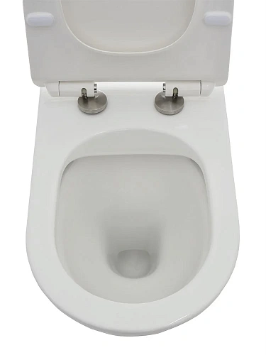 Унитаз приставной AQUAme AQM3001 сиденьем SoftClose, технология смыва Rimless 580x370x430 Унитаз приставной AQUAme AQM3001 сиденьем SoftClose, технология смыва Rimless 580x370x430