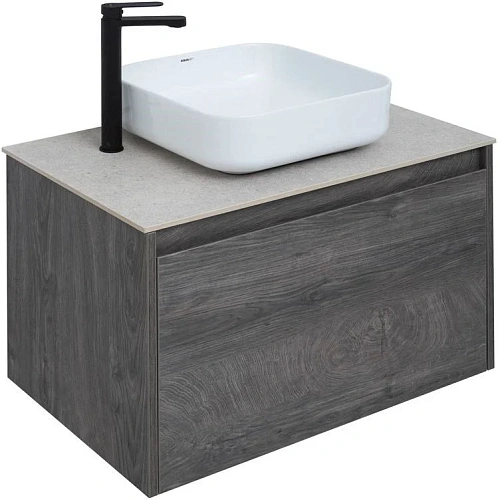 Тумба под раковину Aquanet Nova Lite 75 дуб рошелье (1 ящик) 00242274 Тумба под раковину Aquanet Nova Lite 75 дуб рошелье (1 ящик) 00242274