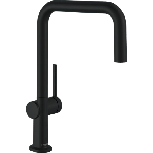 Смеситель для кухни Hansgrohe Talis M54 U 220, Eco, 1jet 72844670, матовый черный Смеситель для кухни Hansgrohe Talis M54 U 220, Eco, 1jet 72844670, матовый черный