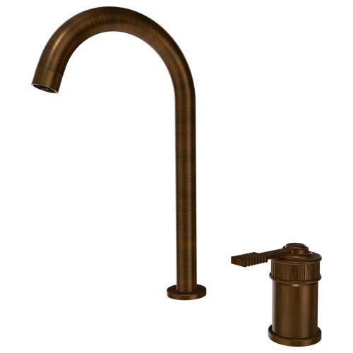 Смеситель для раковины Remer Atelier AL57LBR, бронза масляная Смеситель для раковины Remer Atelier AL57LBR, бронза масляная