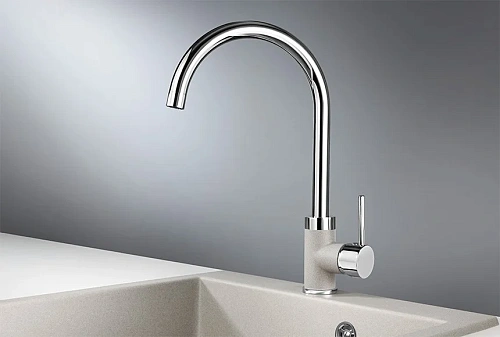 Смеситель для кухни Granula 3125, XРОМ/БАЗАЛЬТ Смеситель для кухни Granula 3125, XРОМ/БАЗАЛЬТ