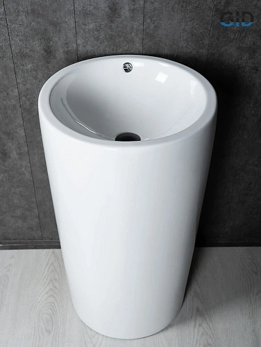 Раковина Gid Nb163 81107 напольная белая 46x46x85 Раковина Gid Nb163 81107 напольная белая 46x46x85