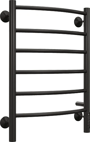 Полотенцесушитель электрический EWRIKA Гелла К6 65х45, черный 558347 Полотенцесушитель электрический EWRIKA Гелла К6 65х45, черный 558347