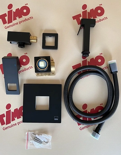 Гигиенический душ Timo Briana 7189/03SM черный Гигиенический душ Timo Briana 7189/03SM черный