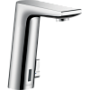 Картинка анонса товара «смеситель для раковины hansgrohe metris s, электронный, с регулировкой температуры, питание от батарейки 31100000.»