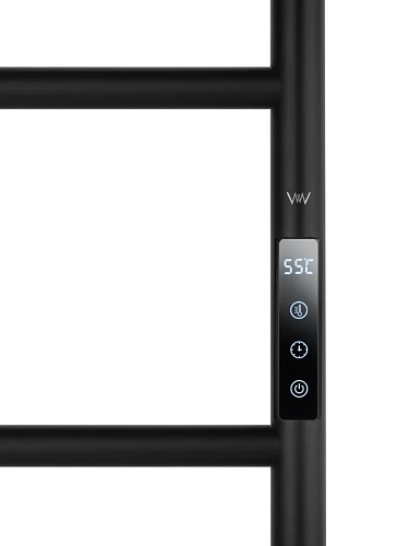 Полотенцесушитель электрический Wonzon & Woghand черный (WW-AL202-MB) Полотенцесушитель электрический Wonzon & Woghand черный (WW-AL202-MB)