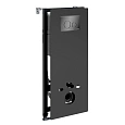 Инсталляция для унитаза WasserKRAFT Abens 20TLT.010.ME.BL.PB02 с клавишей смыва черный Инсталляция для унитаза WasserKRAFT Abens 20TLT.010.ME.BL.PB02 с клавишей смыва черный