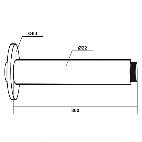 Кронштейн верхнего душа Swedbe Platta 5511 Кронштейн верхнего душа Swedbe Platta 5511
