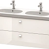 Тумба под раковину Duravit Brioso BR414802222 подвесная 117 см белый глянцевый Тумба под раковину Duravit Brioso BR414802222 подвесная 117 см белый глянцевый