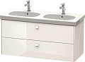 Тумба под раковину Duravit Brioso BR414802222 подвесная 117 см белый глянцевый Тумба под раковину Duravit Brioso BR414802222 подвесная 117 см белый глянцевый
