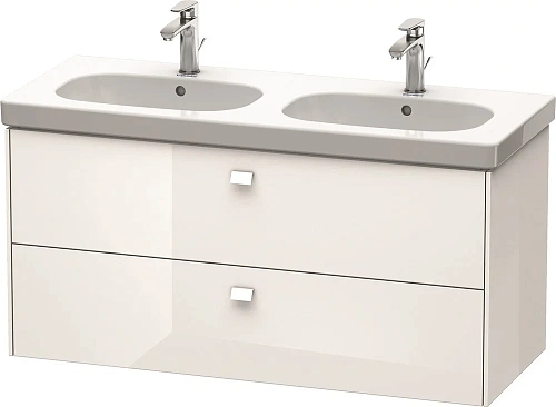Тумба под раковину Duravit Brioso BR414802222 подвесная 117 см белый глянцевый Тумба под раковину Duravit Brioso BR414802222 подвесная 117 см белый глянцевый