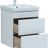 Тумба под раковину Aquanet София 50 белый глянец (2 ящика) 00274171 Тумба под раковину Aquanet София 50 белый глянец (2 ящика) 00274171