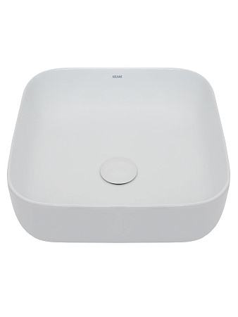Раковина AQUAme AQM5011 накладная квадратная 390x390x130