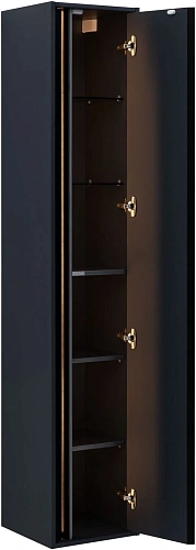 Шкаф-пенал Allen Brau Activity 35 1.34001.AM R антрацит матовый/черный брашированный Шкаф-пенал Allen Brau Activity 35 1.34001.AM R антрацит матовый/черный брашированный