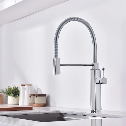 Смеситель для кухни Vincea VKF-101CH, хром Смеситель для кухни Vincea VKF-101CH, хром