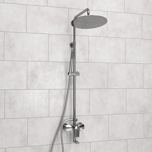 Душевая система WasserKRAFT A166.116.137.087.CH хром Душевая система WasserKRAFT A166.116.137.087.CH хром