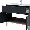 Комплект мебели Aquanet Алвита New 100 1 ящик, 2 дверцы, антрацит 00273988 Комплект мебели Aquanet Алвита New 100 1 ящик, 2 дверцы, антрацит 00273988