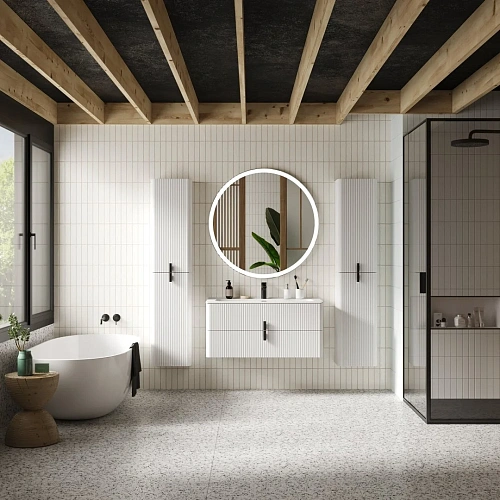 Шкаф-пенал PRATO Бьянко м8-35 правый 106 10-08035-00 02 БЕЛ белый матовый Шкаф-пенал PRATO Бьянко м8-35 правый 106 10-08035-00 02 БЕЛ белый матовый