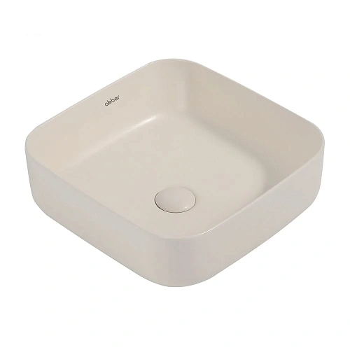 Раковина ABBER Rechteck AC2211MBE накладная, светло-бежевая матовая Раковина ABBER Rechteck AC2211MBE накладная, светло-бежевая матовая