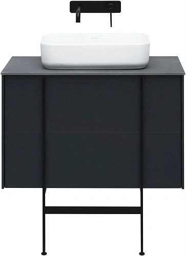 Тумба под раковину Allen Brau Reality 80 1.32005.AM антрацит матовый Тумба под раковину Allen Brau Reality 80 1.32005.AM антрацит матовый