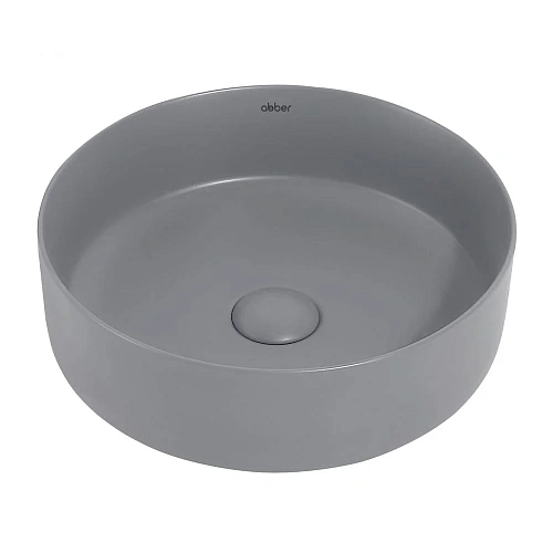 Раковина ABBER Bequem AC2108MG накладная, серая матовая Раковина ABBER Bequem AC2108MG накладная, серая матовая