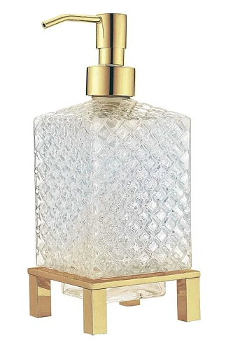 Дозатор жидкого мыла Boheme квадратный 10225 Дозатор жидкого мыла Boheme квадратный 10225