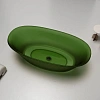 Ванна отдельностоящая ABBER AT9707Emerald 170x75 универсальная, зеленый полиэфирная смола Ванна отдельностоящая ABBER AT9707Emerald 170x75 универсальная, зеленый полиэфирная смола