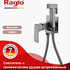 Гигиенический душ Raglo R02.54.09 встраиваемый, графит Гигиенический душ Raglo R02.54.09 встраиваемый, графит