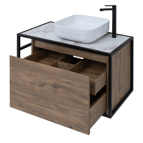 Тумба под раковину Aquanet Nova Lite Loft 90 R дуб рустикальный 00261659 Тумба под раковину Aquanet Nova Lite Loft 90 R дуб рустикальный 00261659