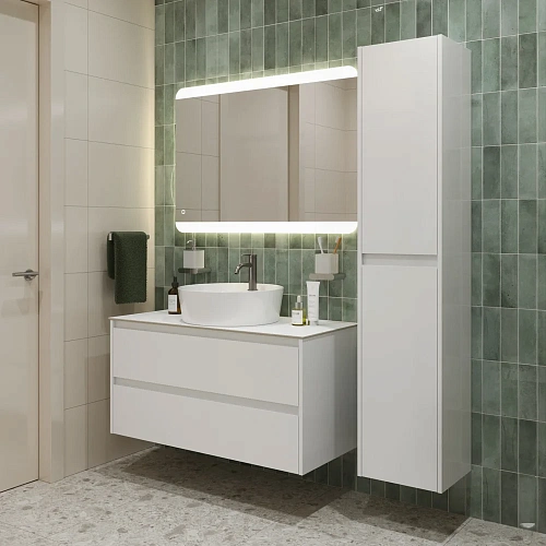 Тумба со столешницей и раковиной BelBagno KRAFT 80 kraft80bo-kepbo-1306-set подвесная KRAFT80BO-KEPBO-1306-SET Тумба со столешницей и раковиной BelBagno KRAFT 80 kraft80bo-kepbo-1306-set подвесная KRAFT80BO-KEPBO-1306-SET