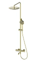 Душевая система Wonzon & Woghand с термостатом, брашированное золото (WW-88739903-BG) Душевая система Wonzon & Woghand с термостатом, брашированное золото (WW-88739903-BG)