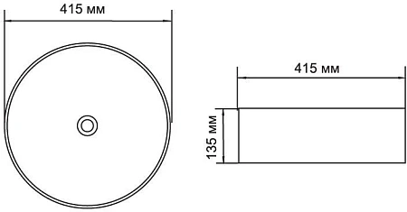Раковина Aquanet Moon-1 накладная MOON-1 Раковина Aquanet Moon-1 накладная MOON-1