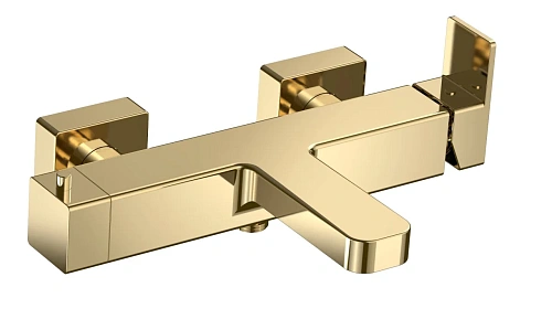 Смеситель для ванны AQUAme Savona AQM6812GG золото Смеситель для ванны AQUAme Savona AQM6812GG золото