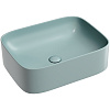 Картинка анонса товара «раковина ceramica nova element cn6052mlg зеленый матовый накладная»