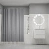 Штора для ванны IDDIS, BS07P18i11 200x180 см, полиэстер, светло-серый