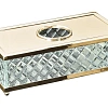 Салфетница Boheme Murano Cristal золото 10232 Салфетница Boheme Murano Cristal золото 10232