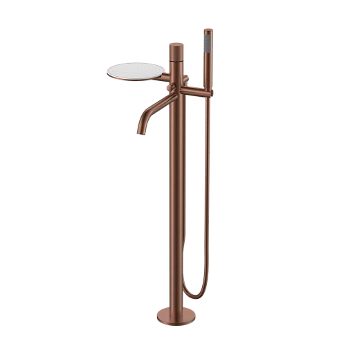 Смеситель для ванны Boheme Stick 129-BRB.4 напольный BRUSHED BRONZE ручка SPIEALE Смеситель для ванны Boheme Stick 129-BRB.4 напольный BRUSHED BRONZE ручка SPIEALE