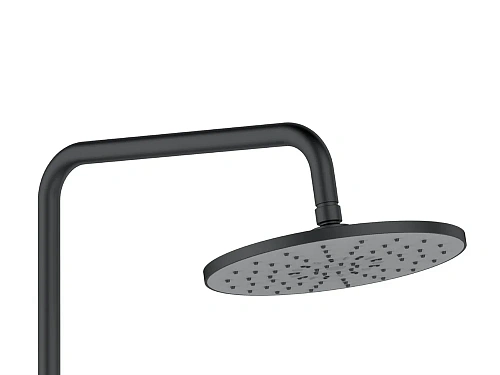 Душевая система Agger Thermo A2451244 с термостатом, черный матовый Душевая система Agger Thermo A2451244 с термостатом, черный матовый