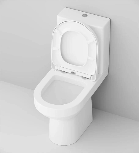 Унитаз напольный AM.PM Spirit 2.0 C708607SC компакт с сиденьем микролифт V2.0 Унитаз напольный AM.PM Spirit 2.0 C708607SC компакт с сиденьем микролифт V2.0