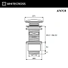 Донный клапан WHITECROSS A707CR хром Донный клапан WHITECROSS A707CR хром