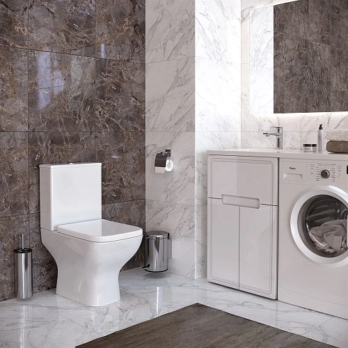 Унитаз напольный Taliente Elegante белый, с бачком и крышкой микролифт EL35055 Унитаз напольный Taliente Elegante белый, с бачком и крышкой микролифт EL35055